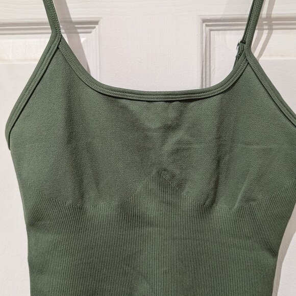 New - FLARE JUMPSUIT SPAGHETTI STRAPS SCOOP NECK - Picture 2 of 6